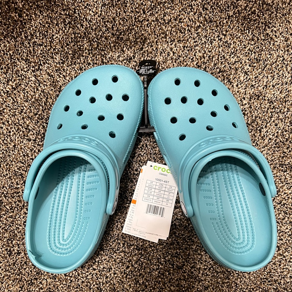 Crocs Womens Teal Size 8